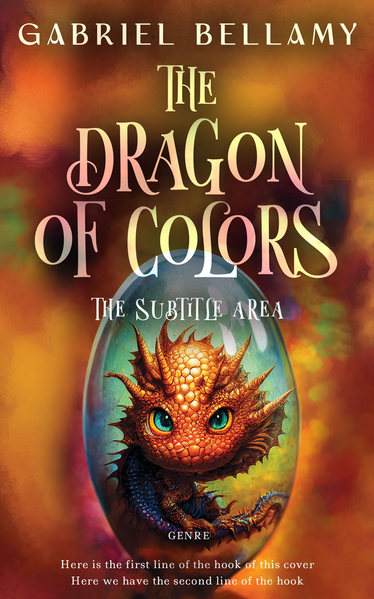 2D view of Nutmeg #26398 - Premade Fantasy Book Cover