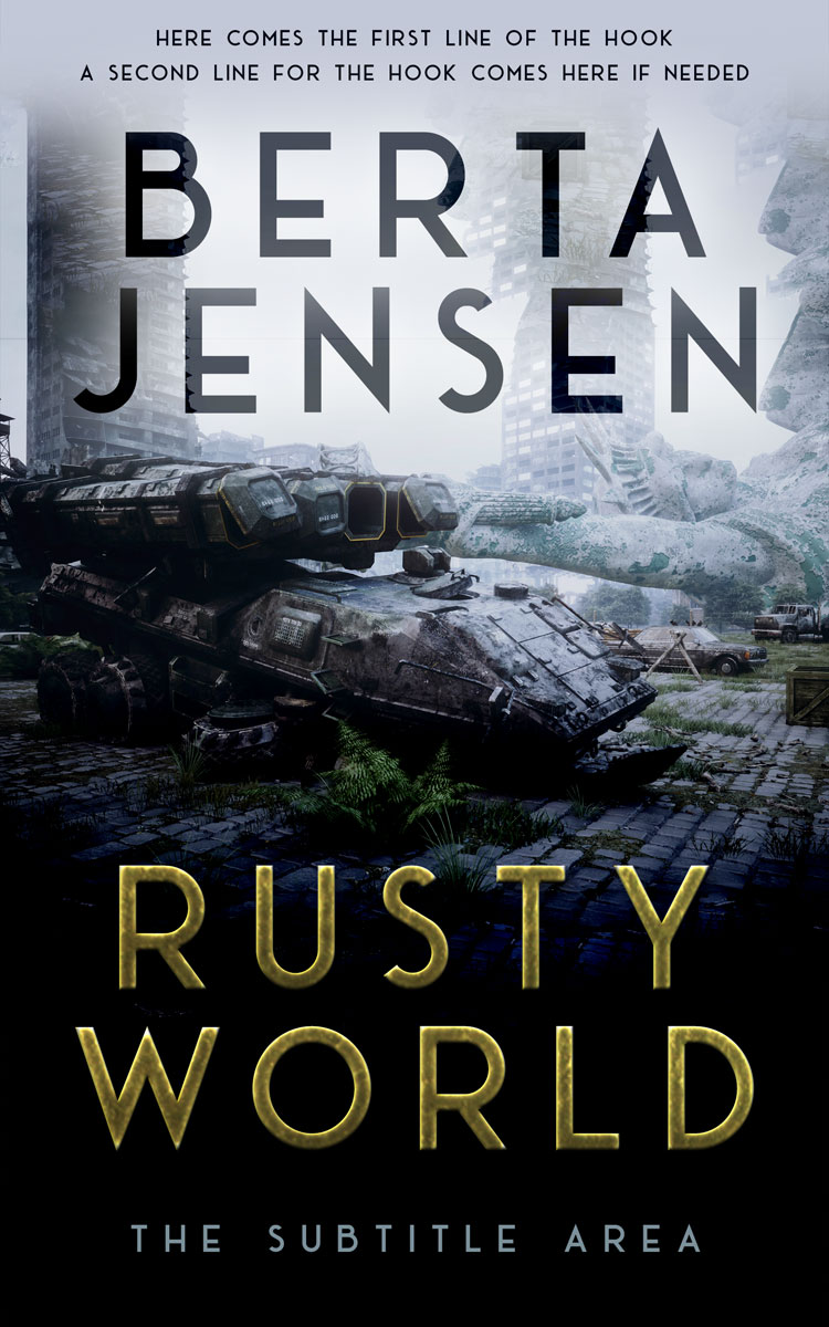 2D view of Woodsmoke #26421 - Premade Apocalyptica Book Cover