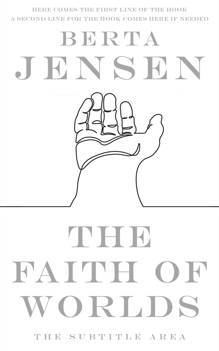 2D view of Silver #26437 - Premade Business Book Cover