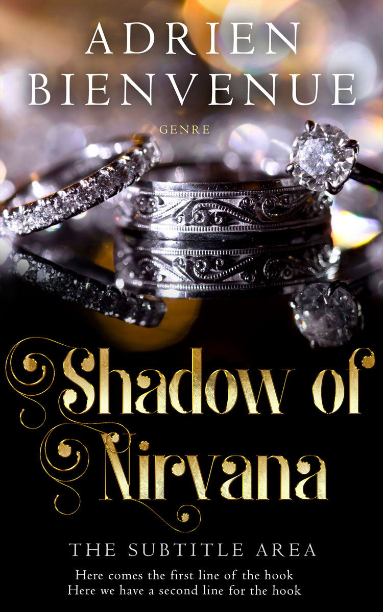 2D view of Cocoa Brown #26482 - Premade Romance Book Cover