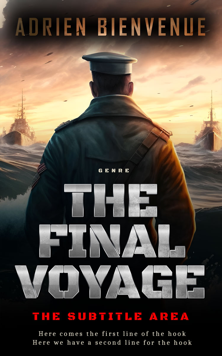 2D view of Premade Historical Book Cover - Dune