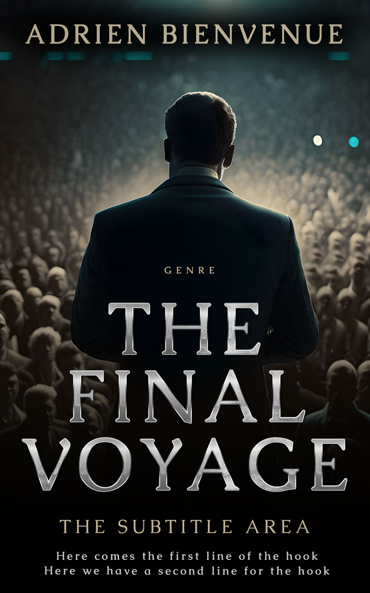 2D view of Woodsmoke #26510 - Premade Mystery & Thriller & Suspense Book Cover