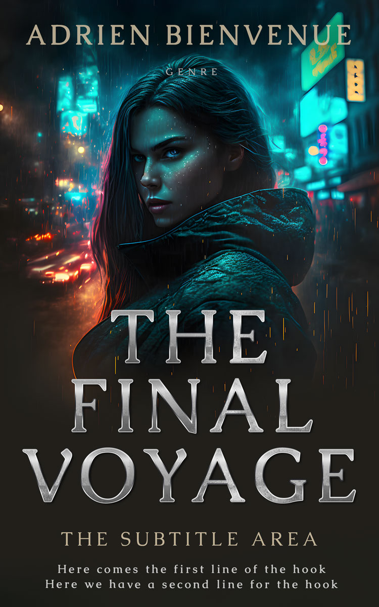 2D view of Outer Space #26513 - Premade Mystery & Thriller & Suspense Book Cover