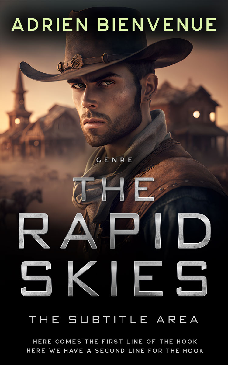 2D view of Indian Khaki #26527 - Premade Romance Book Cover