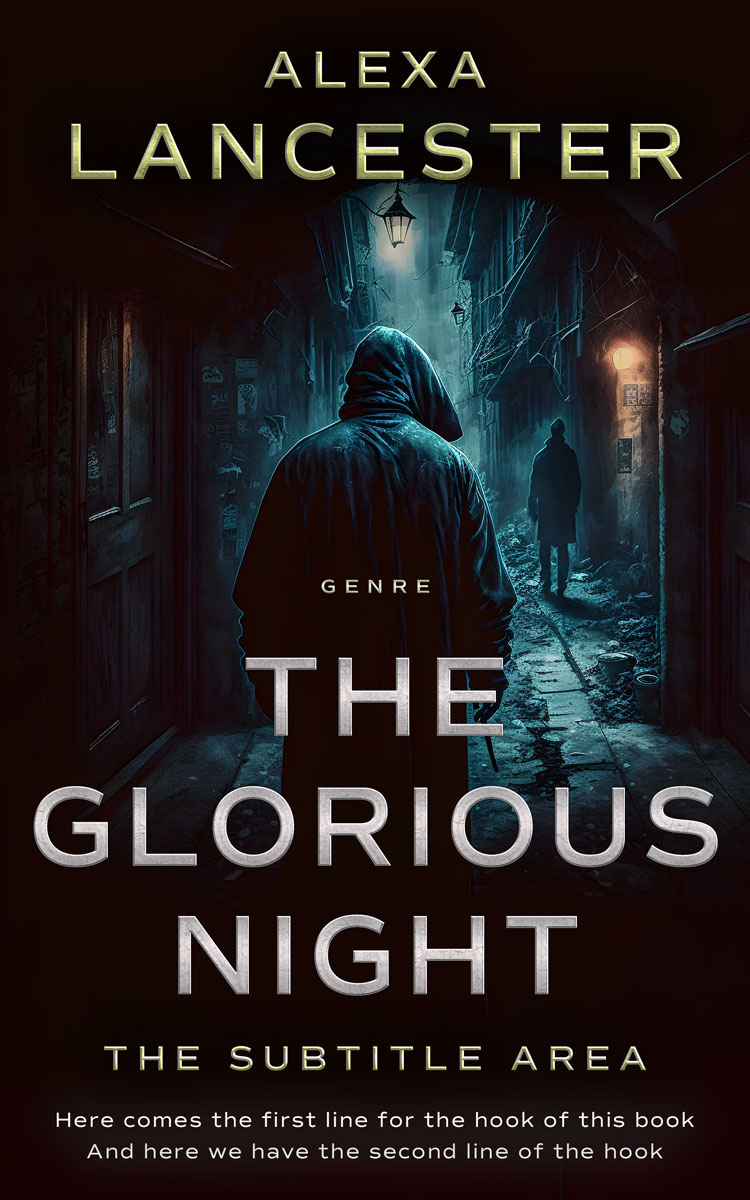 2D view of Cocoa Brown #26536 - Premade Mystery & Thriller & Suspense Book Cover