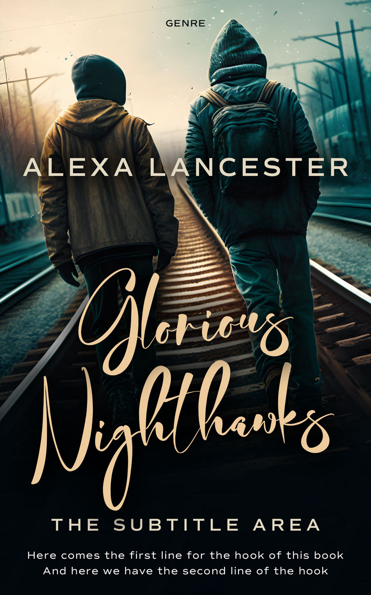 2D view of Akaroa #26547 - Premade Teen & Young Adult Book Cover