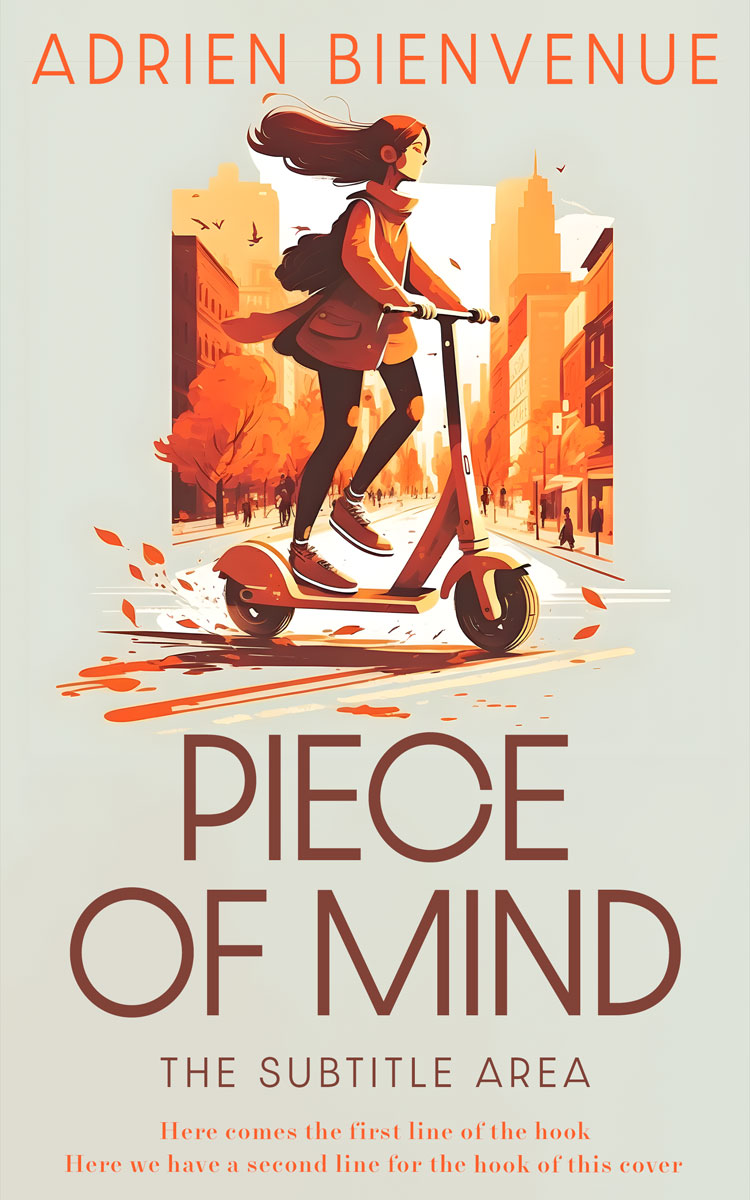 2D view of Moon Mist #26559 - Premade Teen & Young Adult Book Cover