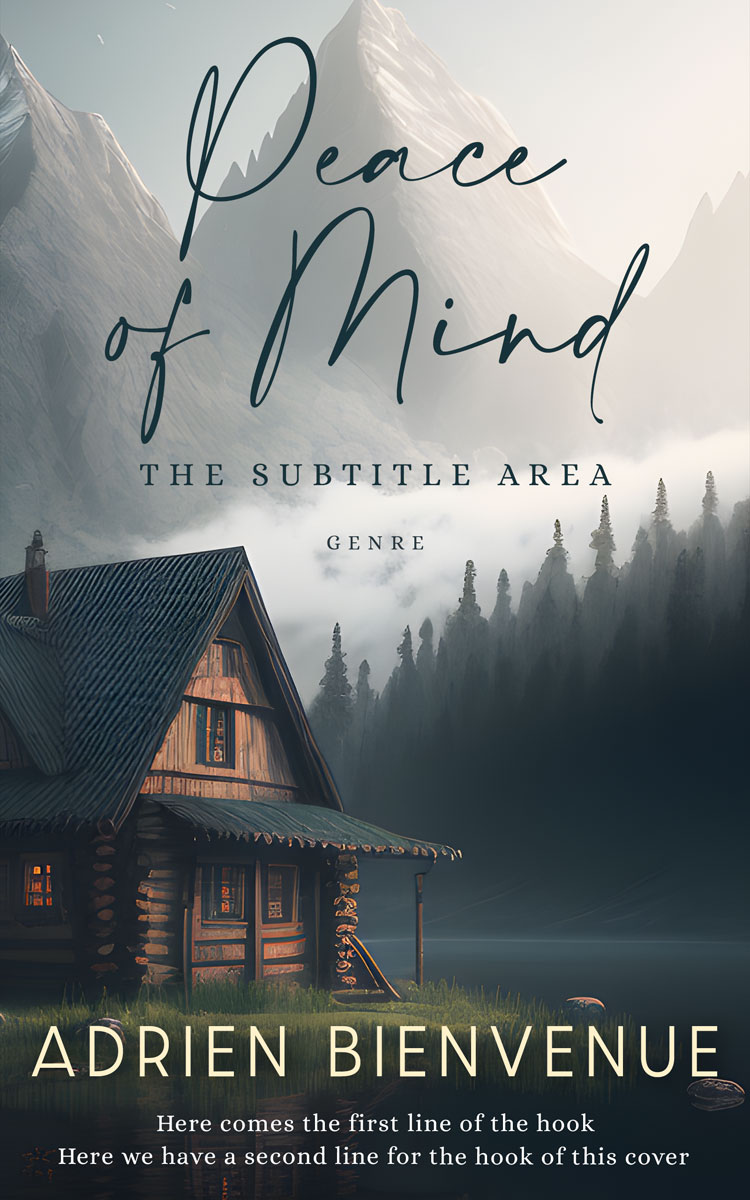 2D view of Outer Space #26567 - Premade Literary Fiction Book Cover