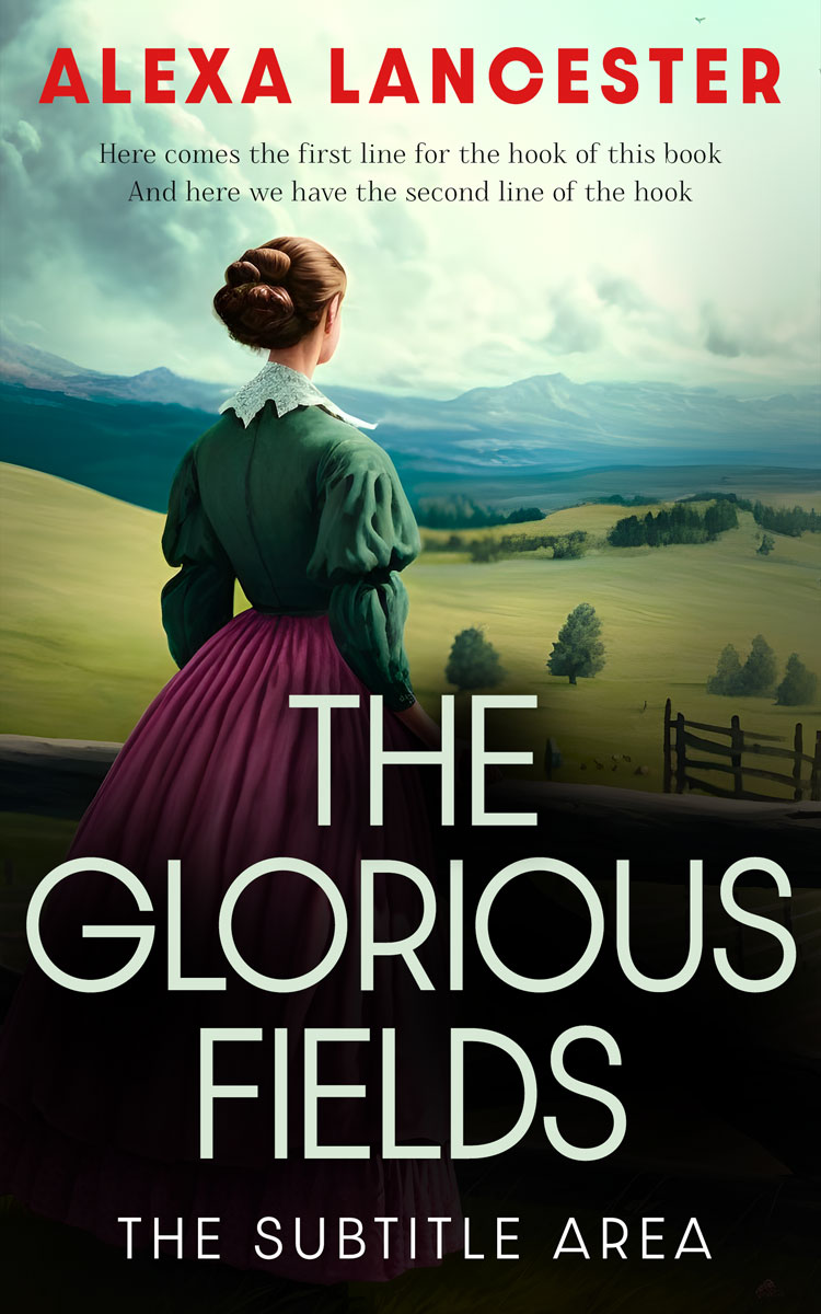 2D view of Tana #26614 - Premade Romance Book Cover