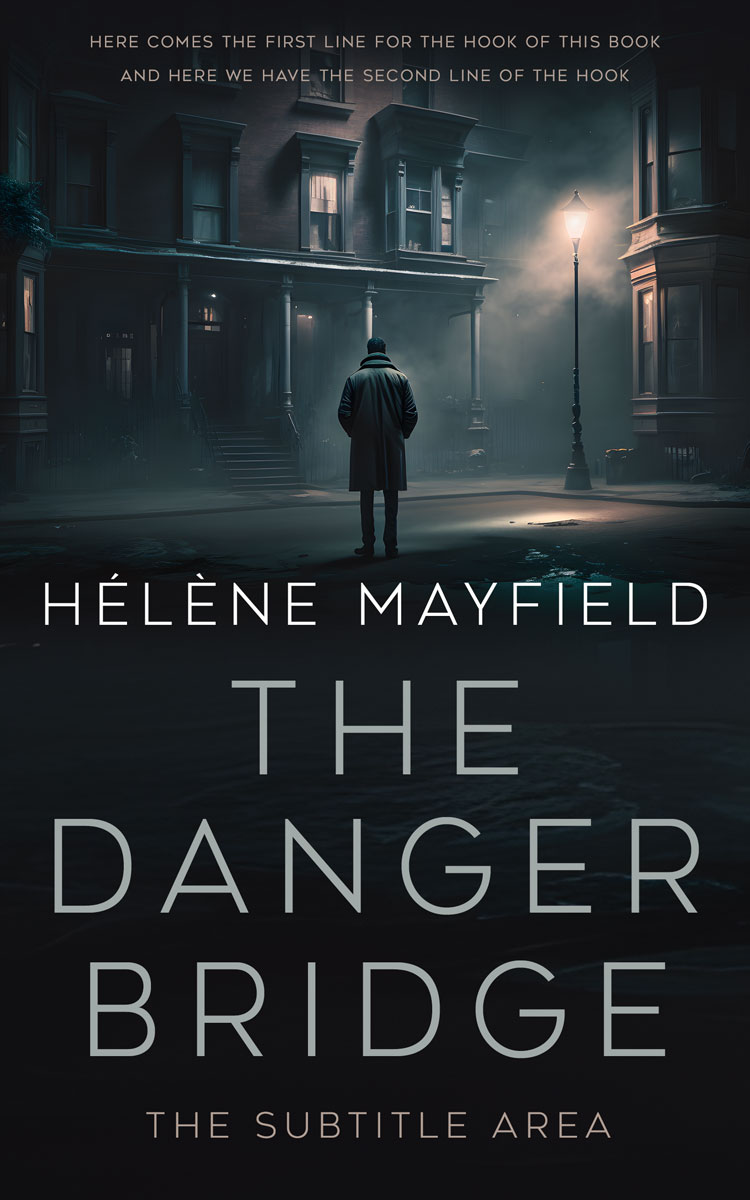 2D view of Shark #26624 - Premade Mystery & Thriller & Suspense Book Cover