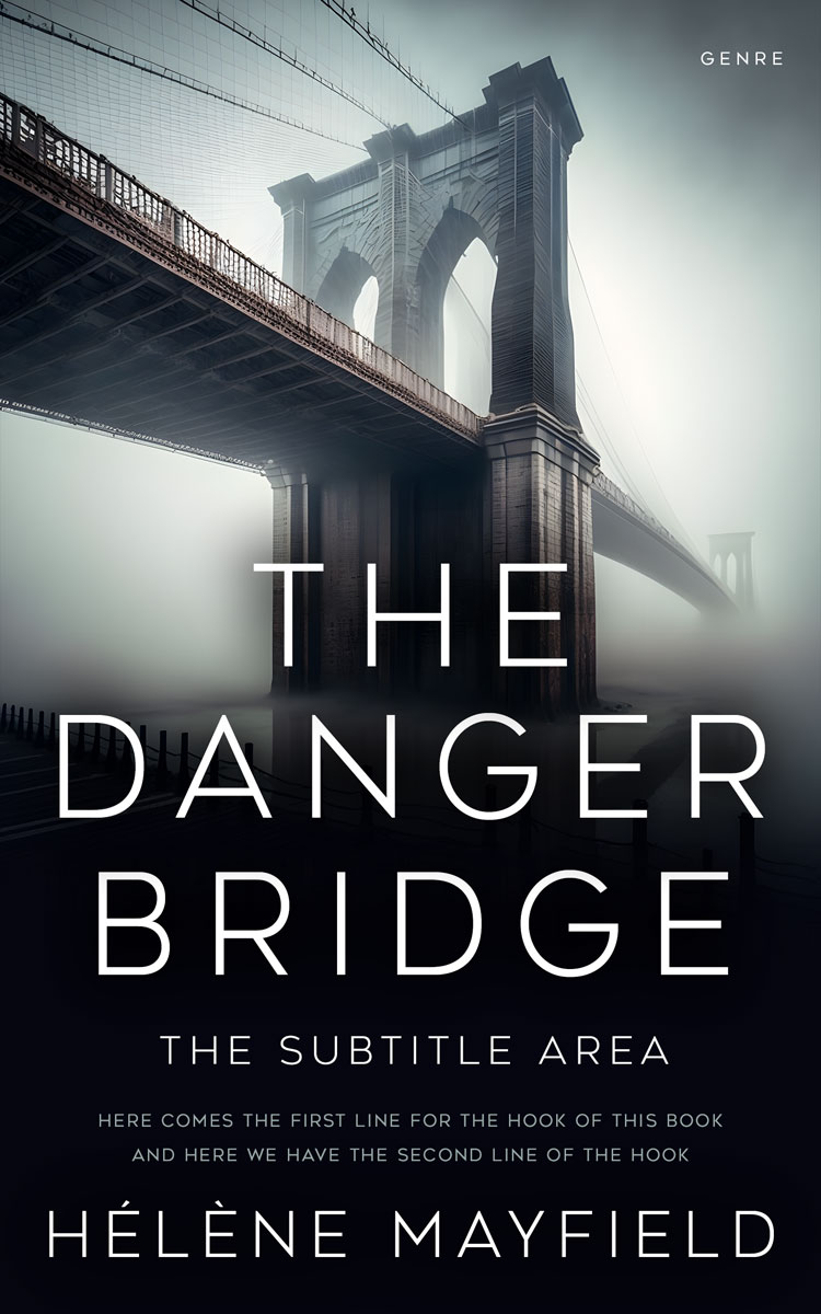 2D view of Shark #26626 - Premade Mystery & Thriller & Suspense Book Cover