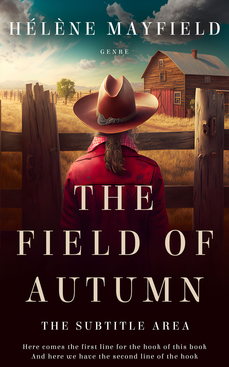 2D view of Tan #26639 - Premade Teen & Young Adult Book Cover