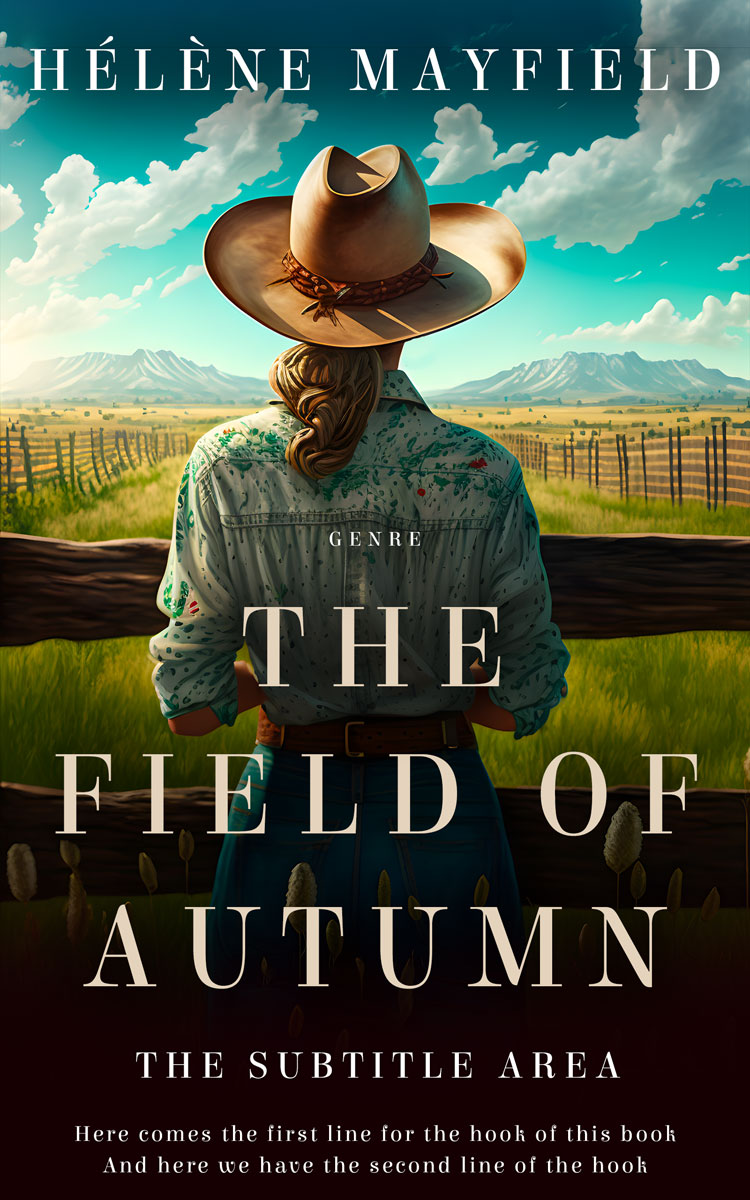 2D view of Thistle Green #26640 - Premade Romance Book Cover