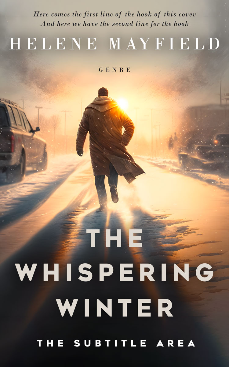 2D view of Premade Mystery & Thriller & Suspense Book Cover - Sorrell Brown