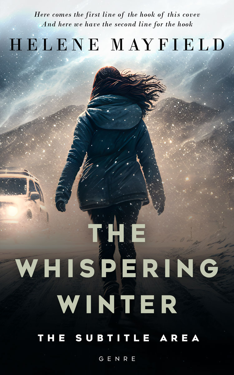 2D view of Shark #26658 - Premade Mystery & Thriller & Suspense Book Cover