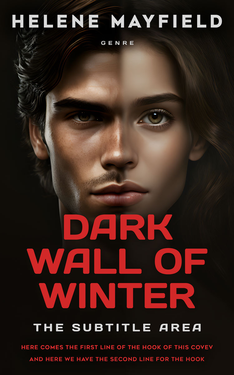 2D view of Contessa #26676 - Premade Mystery & Thriller & Suspense Book Cover