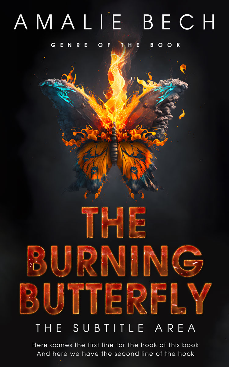 2D view of Woodsmoke #26697 - Premade Apocalyptica Book Cover