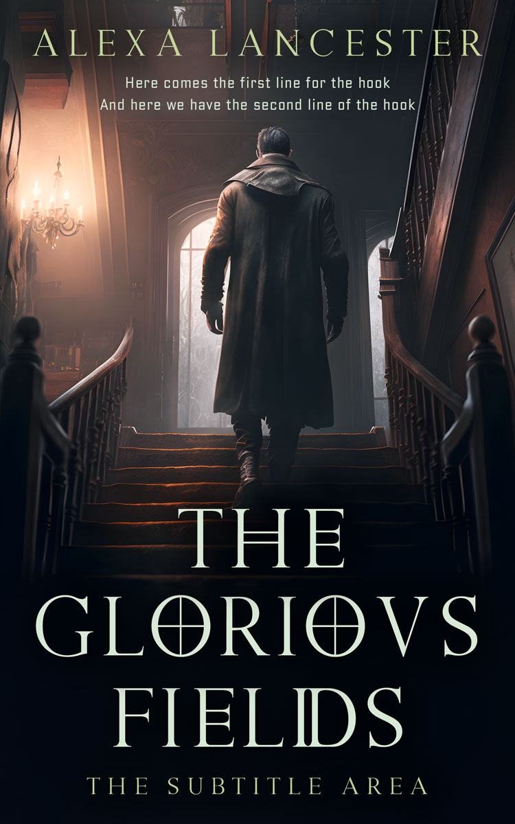 2D view of Woodsmoke #26735 - Premade Mystery & Thriller & Suspense Book Cover