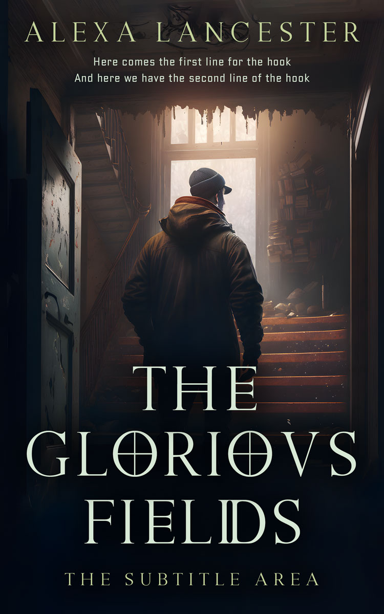 2D view of Shark #26736 - Premade Mystery & Thriller & Suspense Book Cover