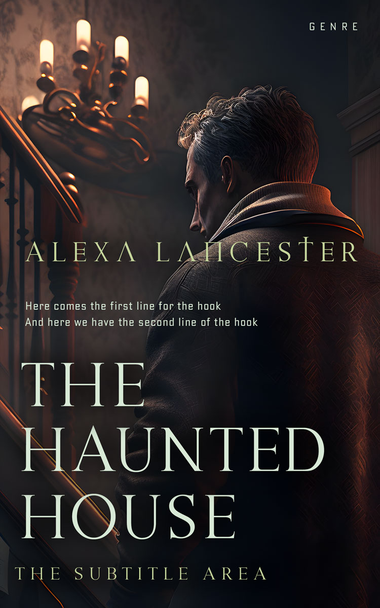 2D view of Thunder #26737 - Premade Mystery & Thriller & Suspense Book Cover