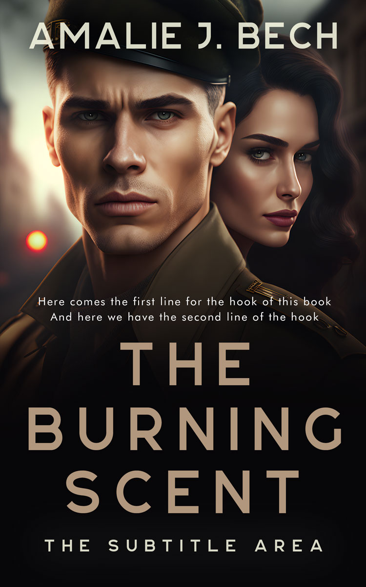 2D view of Mongoose #26746 - Premade Romance Book Cover