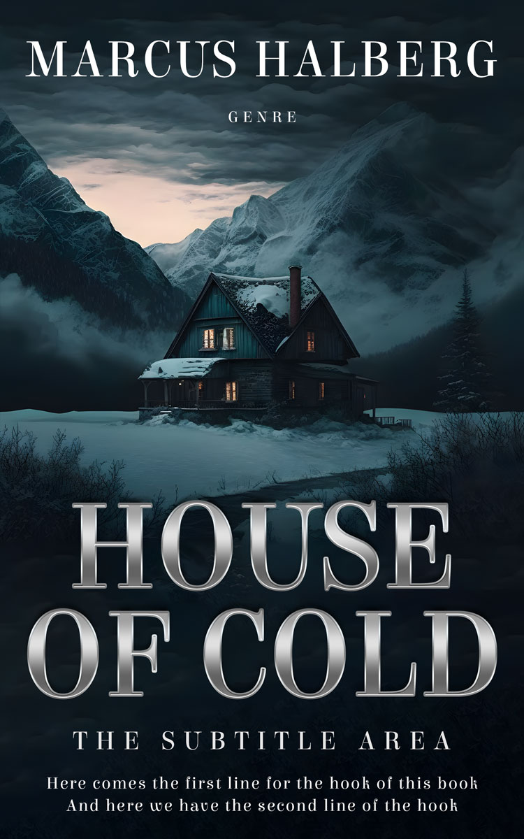 2D view of Mirage #26789 - Premade Mystery & Thriller & Suspense Book Cover