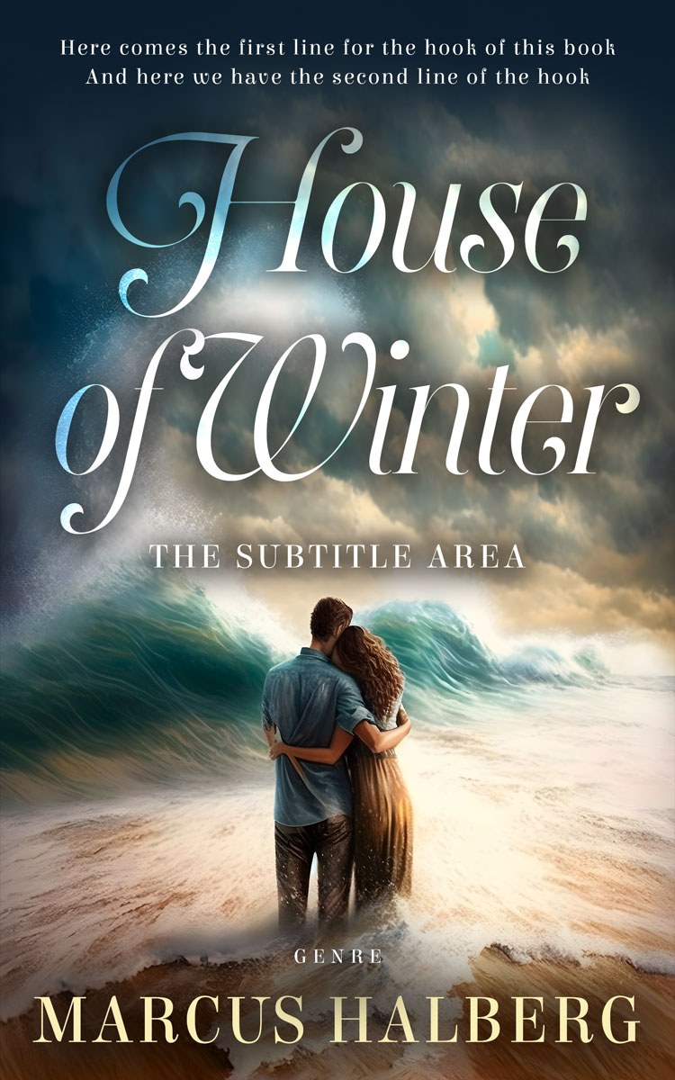 2D view of Cape Cod #26804 - Premade Romance Book Cover