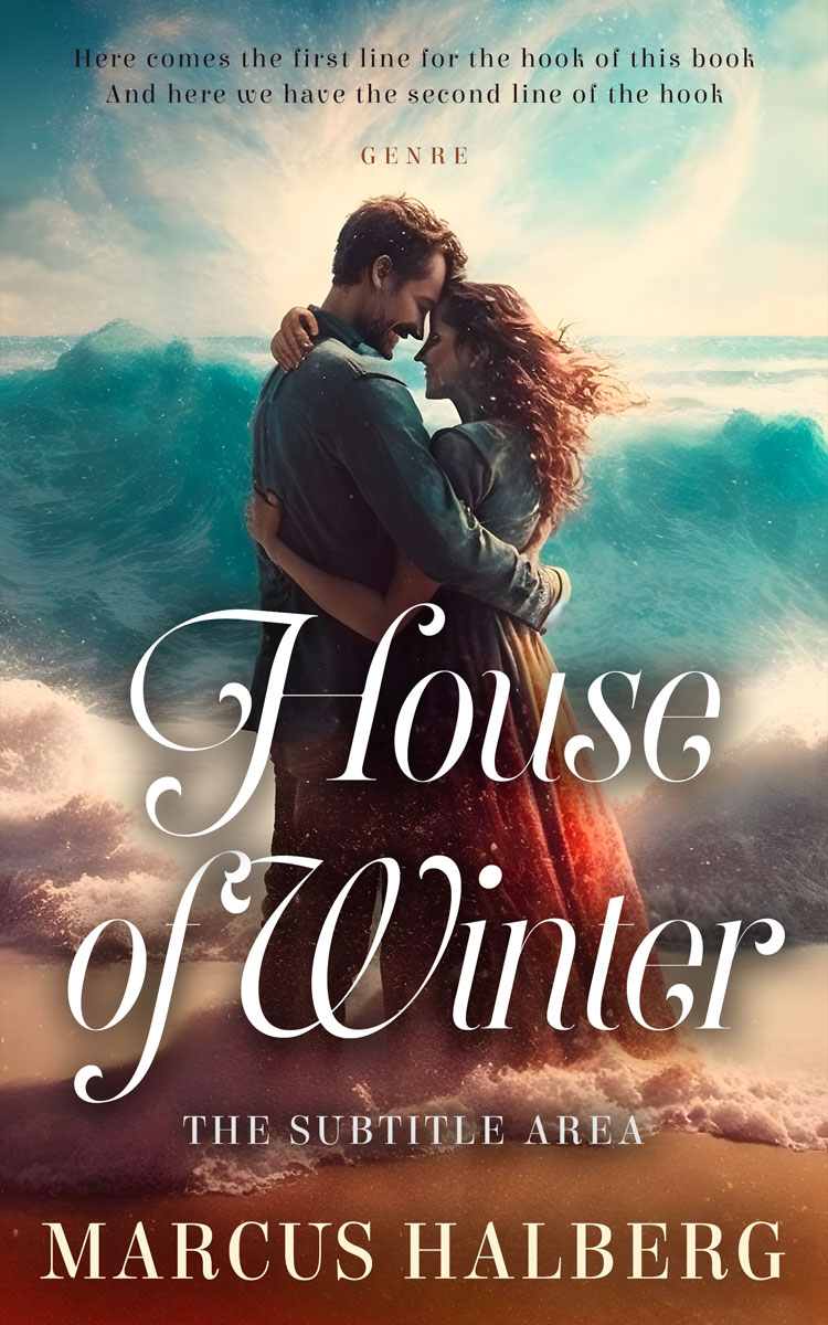 2D view of Masala #26805 - Premade Romance Book Cover