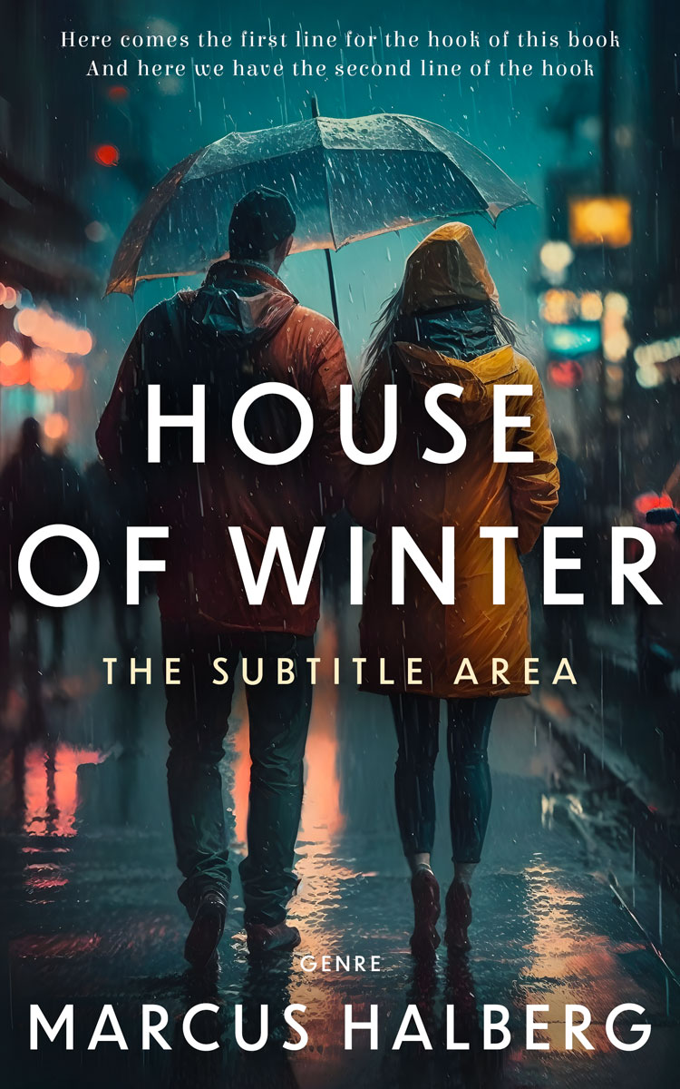 2D view of Outer Space #26809 - Premade Romance Book Cover