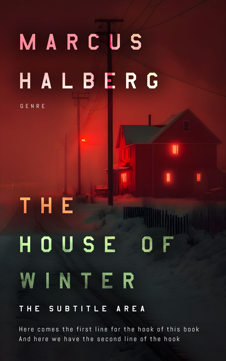 2D view of Gondola #26826 - Premade Mystery & Thriller & Suspense Book Cover