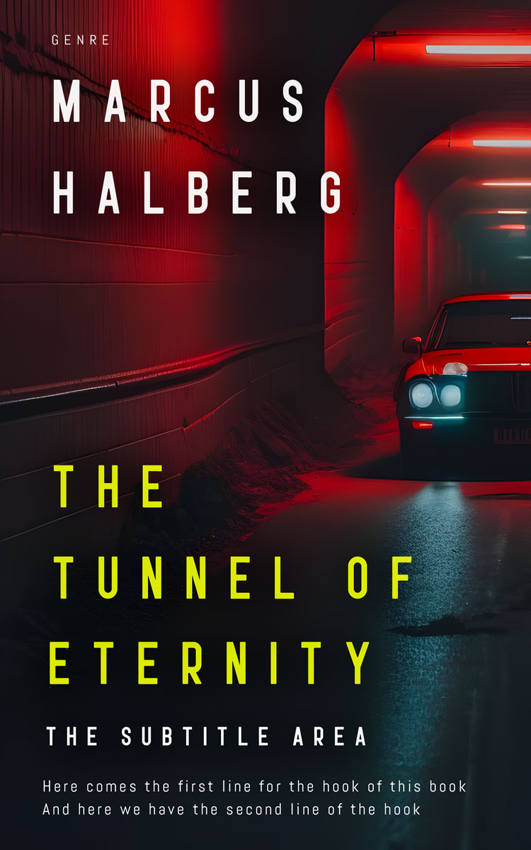 2D view of Thunder #26835 - Premade Mystery & Thriller & Suspense Book Cover