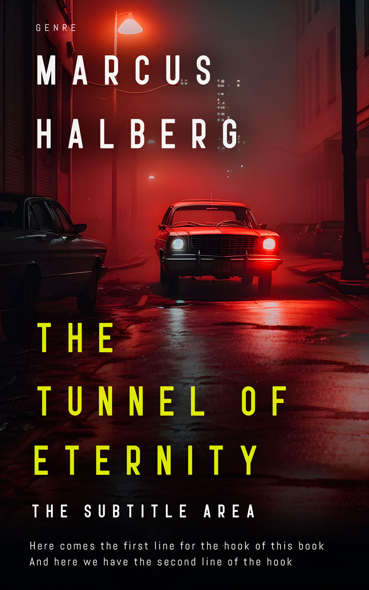 2D view of Premade Mystery & Thriller & Suspense Book Cover - Tamarind