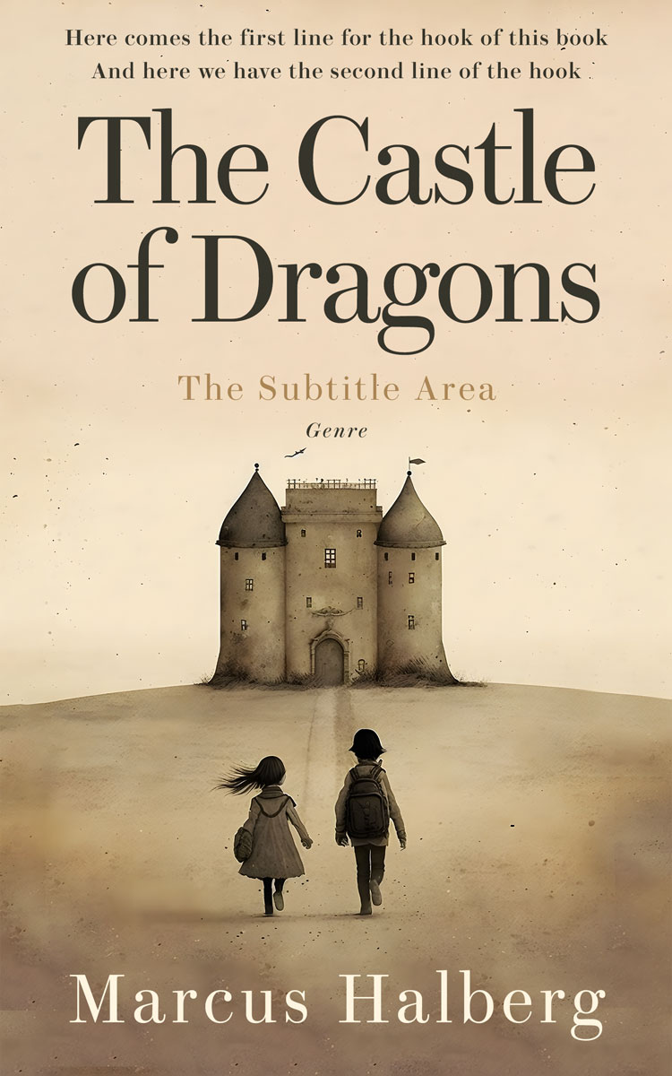 2D view of Raffia #26857 - Premade Fantasy Book Cover