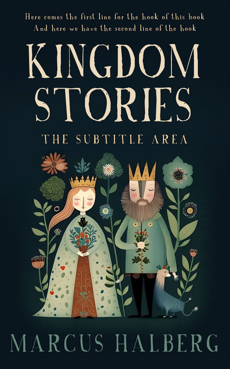 2D view of Aztec #26864 - Premade Royal Romance Book Cover