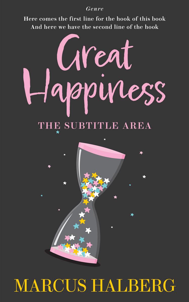 2D view of Premade Abstract Book Cover - Mine Shaft