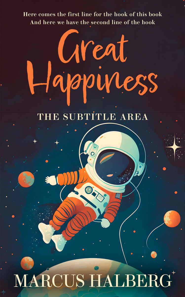 2D view of Ebony Clay #26900 - Premade Fantasy Book Cover