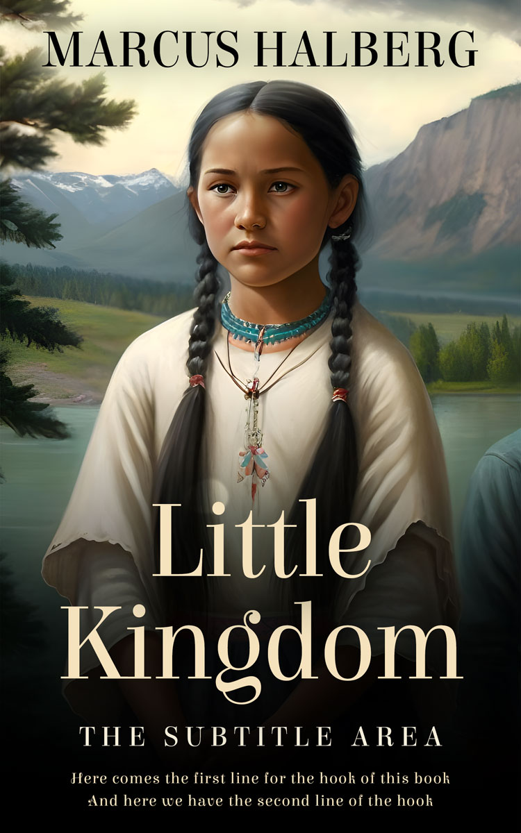 2D view of Premade Historical Book Cover - Heavy Metal