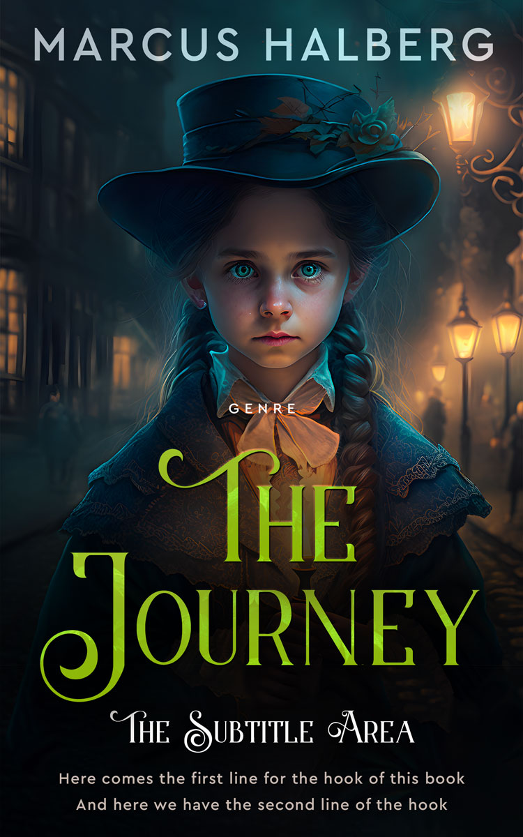 2D view of Woodsmoke #26953 - Premade Fantasy Book Cover