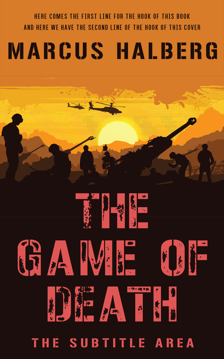 2D view of Ochre #26961 - Premade Mystery & Thriller & Suspense Book Cover