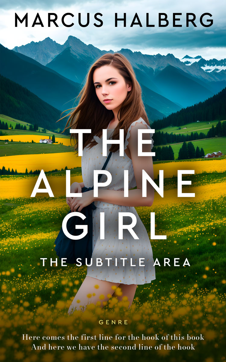 2D view of Mallard #26972 - Premade Romance Book Cover