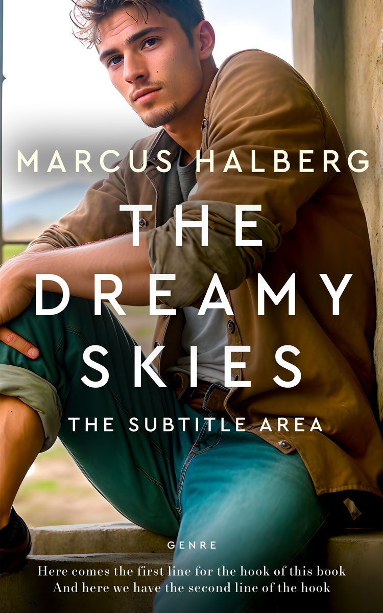 2D view of Premade Erotica Book Cover - Zeus