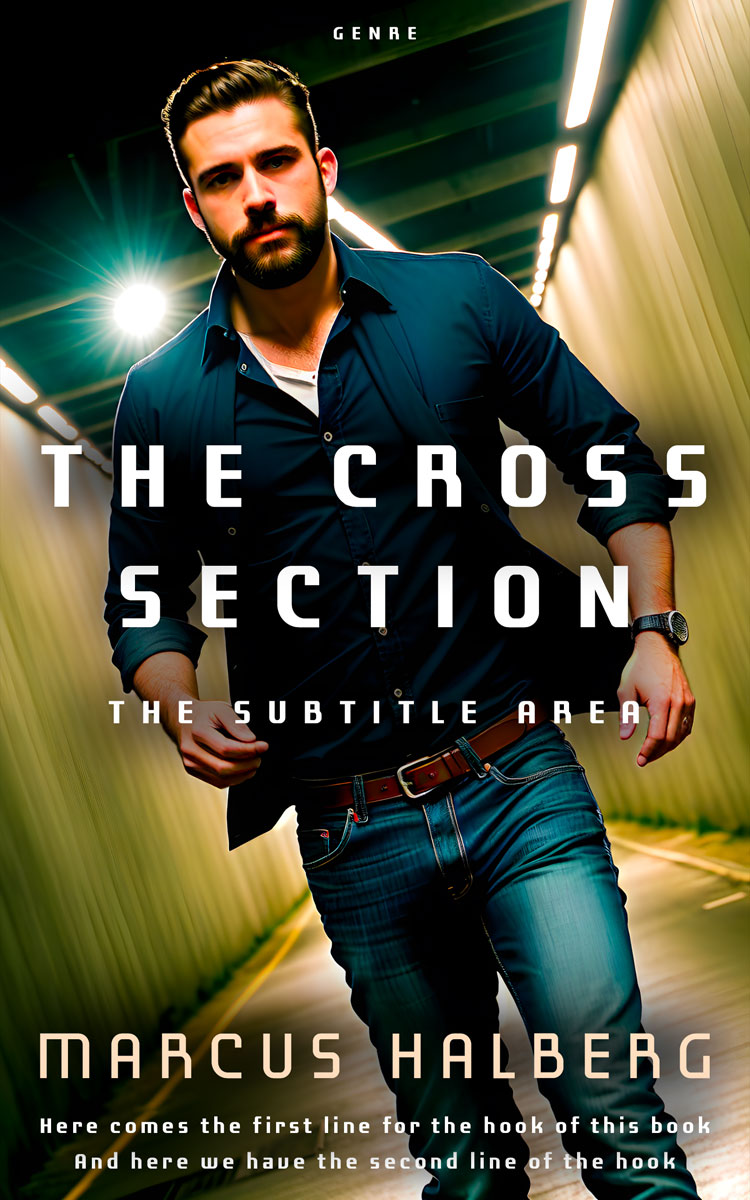 2D view of Log Cabin #26992 - Premade Mystery & Thriller & Suspense Book Cover