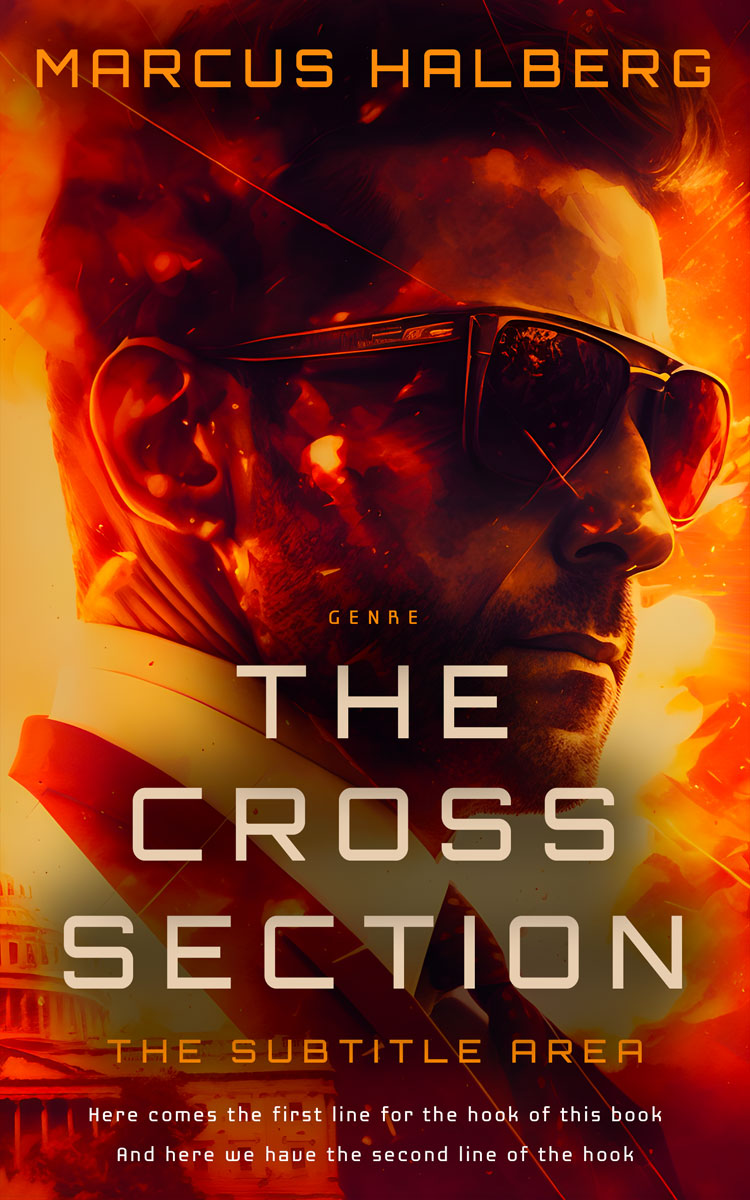 2D view of Zest #27017 - Premade Mystery & Thriller & Suspense Book Cover