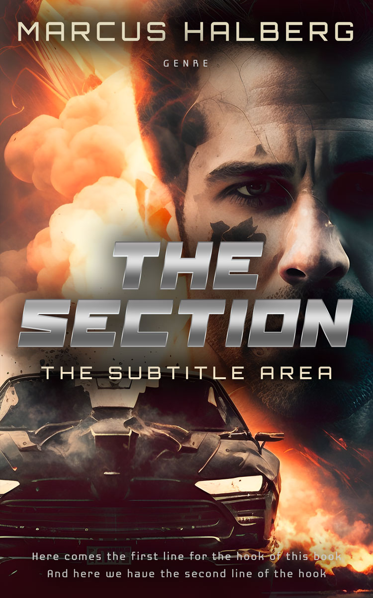 2D view of Tumbleweed #27031 - Premade Mystery & Thriller & Suspense Book Cover