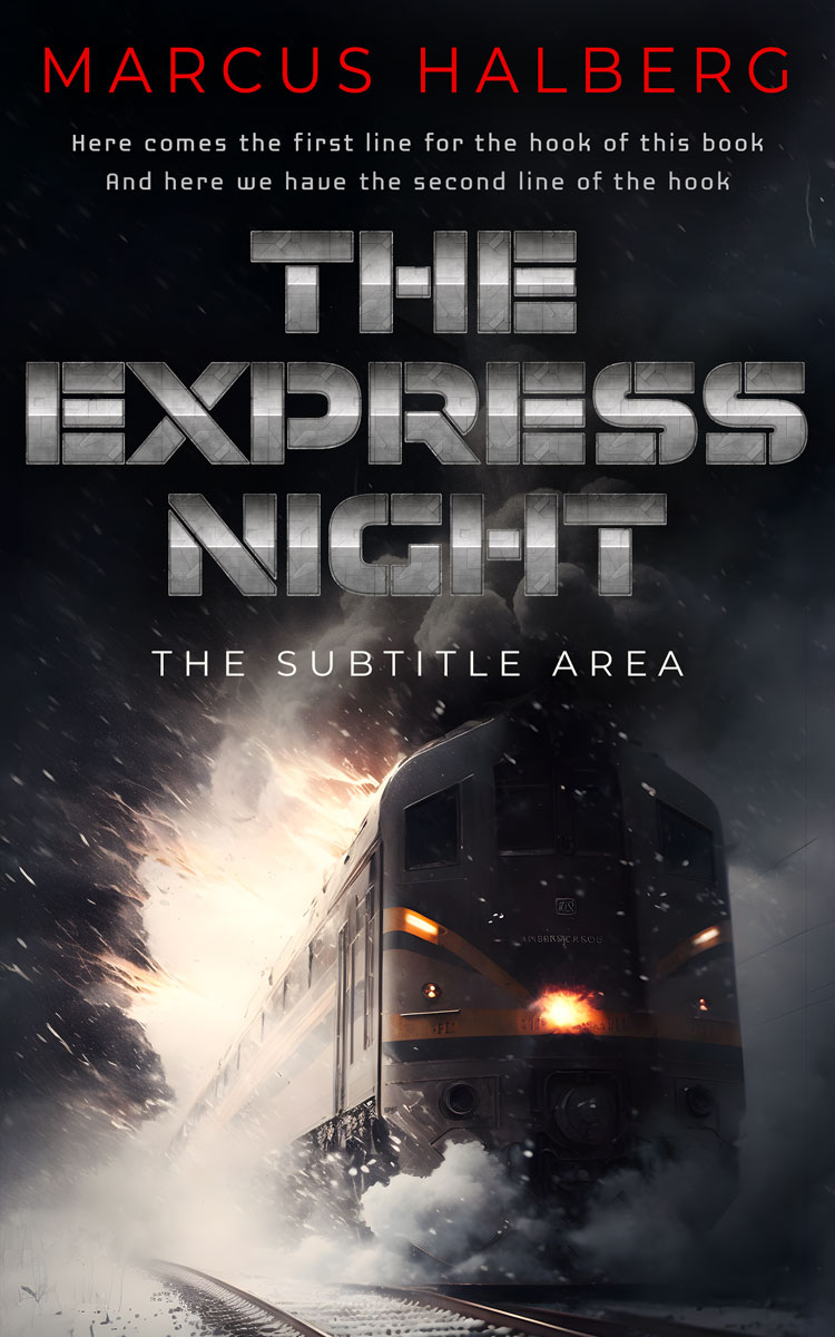 2D view of Soft Amber #27036 - Premade Mystery & Thriller & Suspense Book Cover