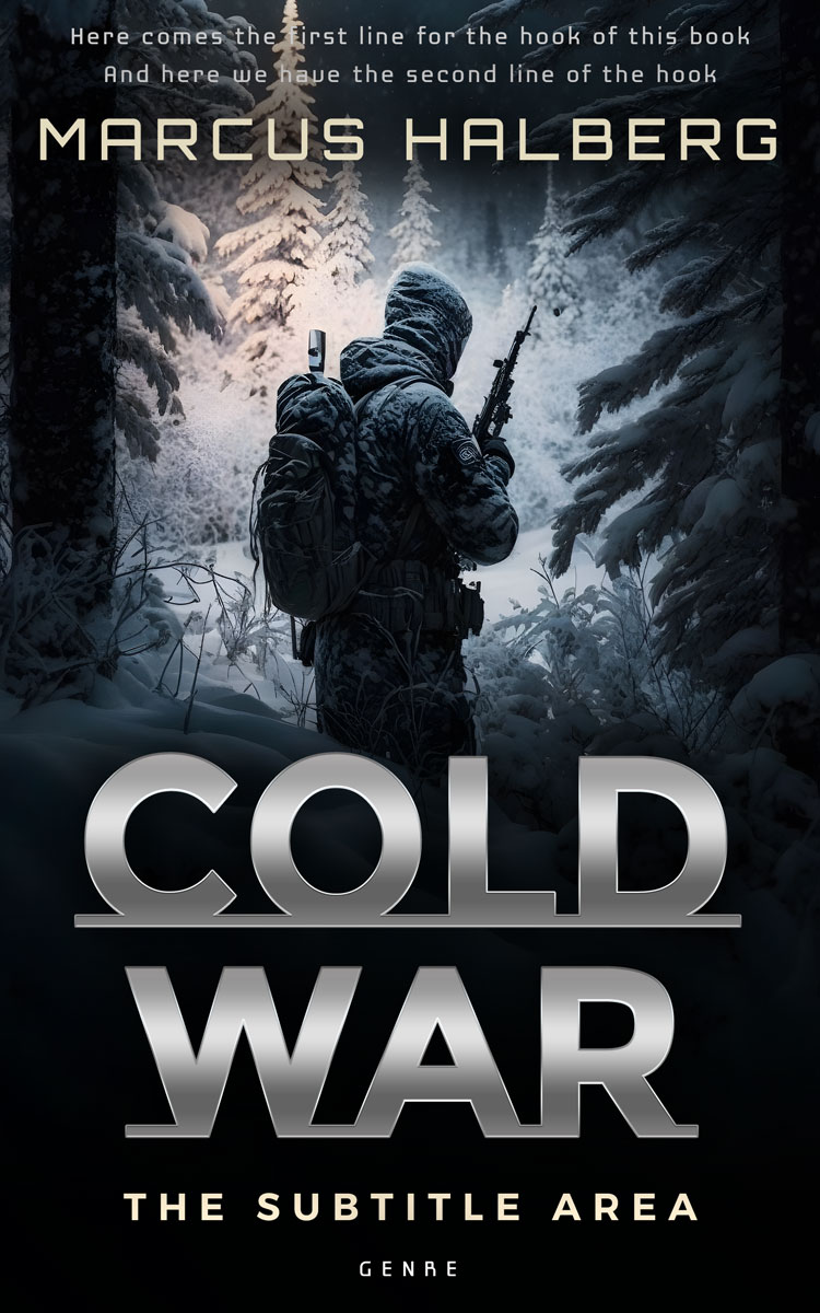 2D view of French Gray #27049 - Premade Mystery & Thriller & Suspense Book Cover | BookCoverZone