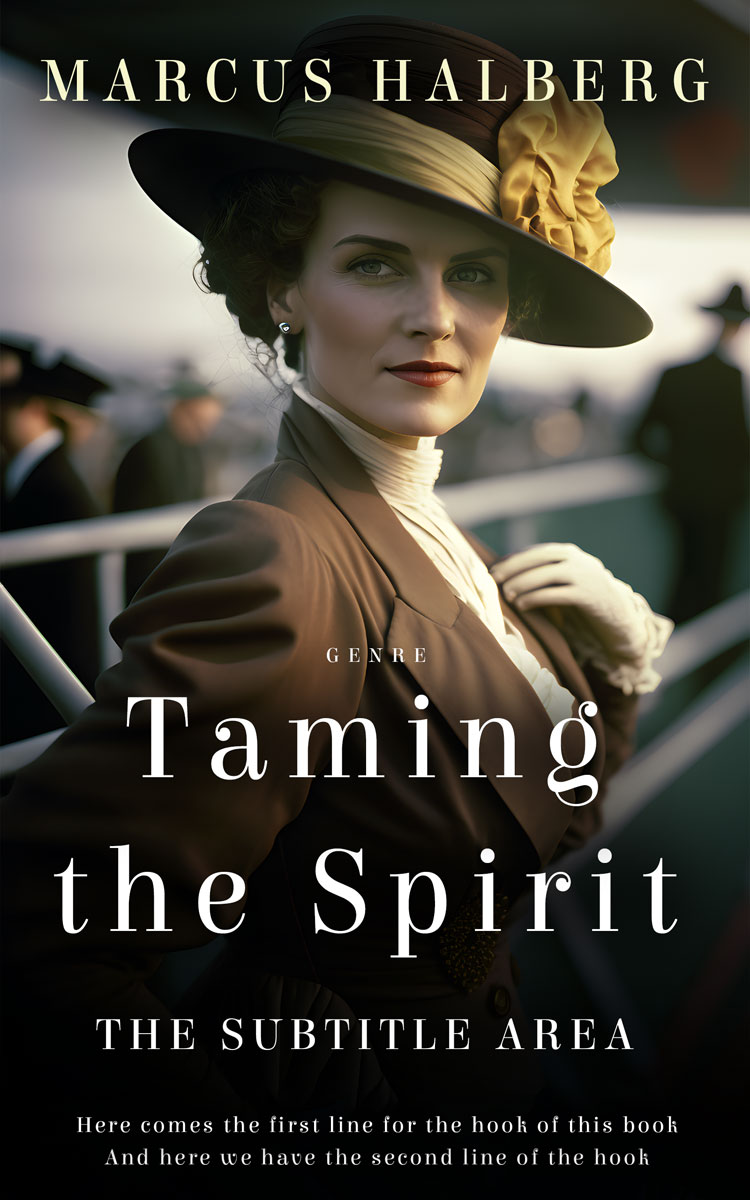 2D view of Premade Historical Book Cover - Coral Reef