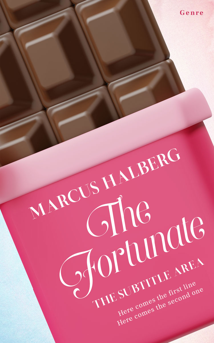 2D view of Chestnut Rose #27090 - Premade Romance Book Cover