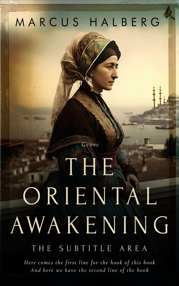 2D view of Premade Historical Book Cover - Pavlova