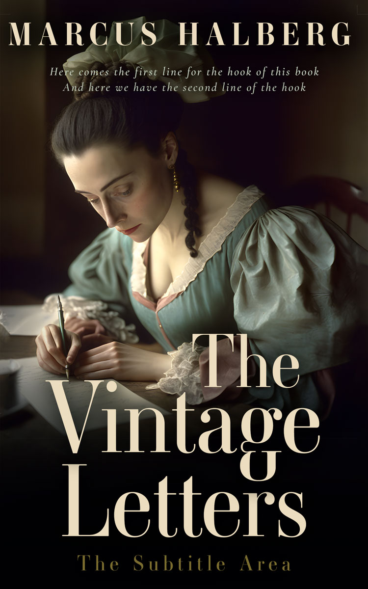 2D view of Premade Romance Book Cover - Zeus